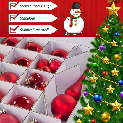Weihnachtskugel Aufbewahrungsbox, 1er-Set
