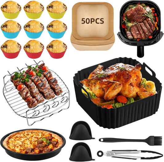 12-teiliges Airfryer Zubehör-Set für Philips Airfryer 2000 Series