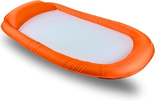 Aufblasbare Wasserhängematte, Orange