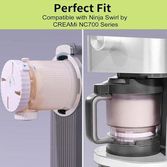 2-teiliges Behälter-Set für Ninja Swirl Creami, 2 stück