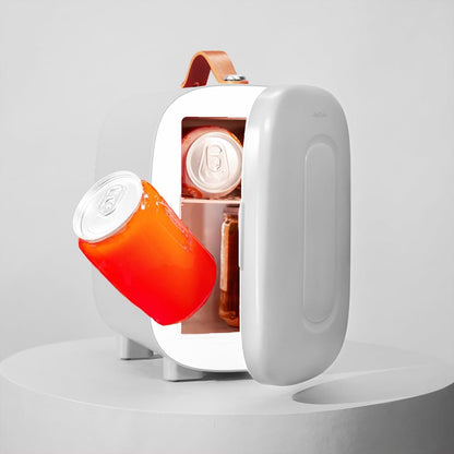 Mini-Kühlschrank mit Kühl- und Heizfunktion (4L), 4 L | Bora Weiss