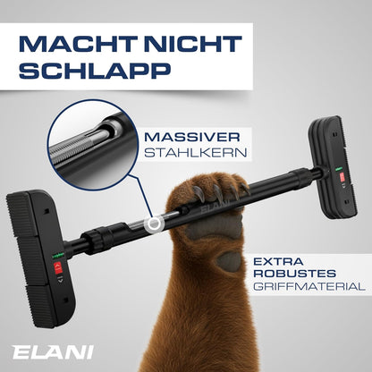 Klimmzugstange für Türrahmen, Schwarz