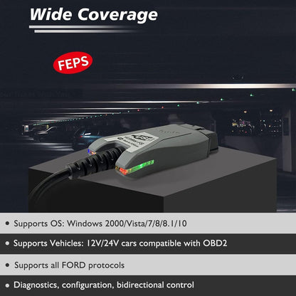 OBD-II USB Diagnosegerät für FORScan mit Auto Switch