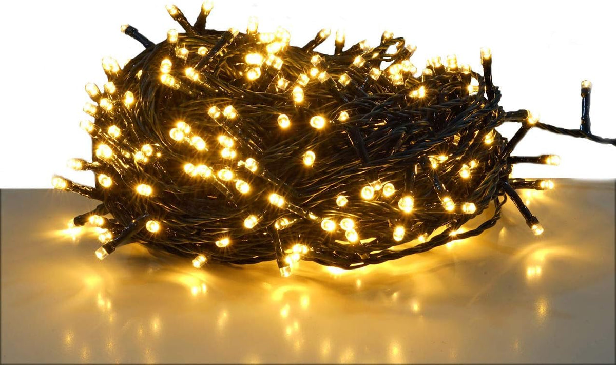 LED-Lichterkette für den Weihnachtsbaum, 01 - 200 Led / 20m