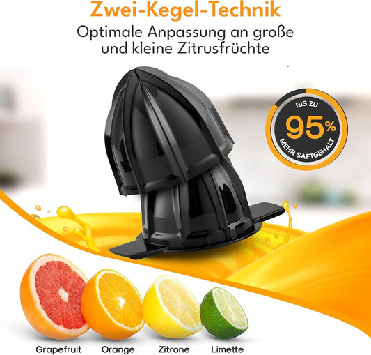 Zitronenpresse, Schwarz