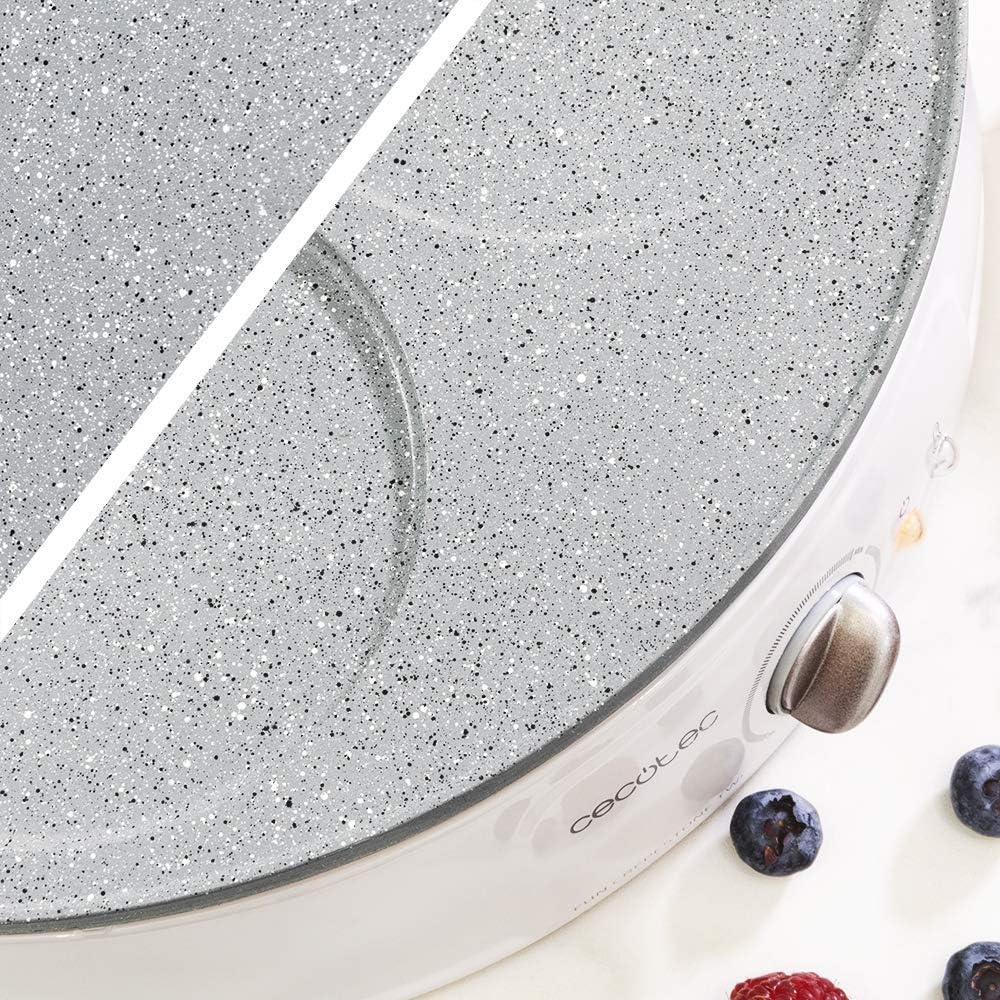 CrepeStone Twin, 1200W | Umkehrbare Platten