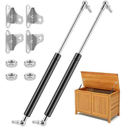 2 Stück Gasdruckfedern 395mm, 245N, 38cm
