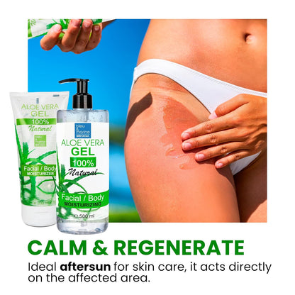Natürliches Aloe Vera Gel, Aloe Vera / 1 l (1er Pack)