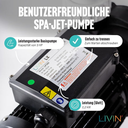 Jet-Whirlpoolpumpe 2.2kW