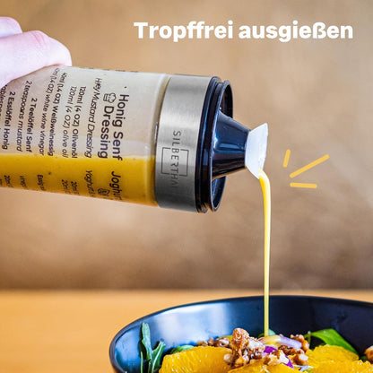 Dressing-Shaker mit Mischeinsatz