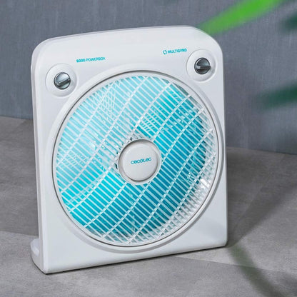 Ventilator EnergySilence 6000 PowerBox, Quadrat|Weiss