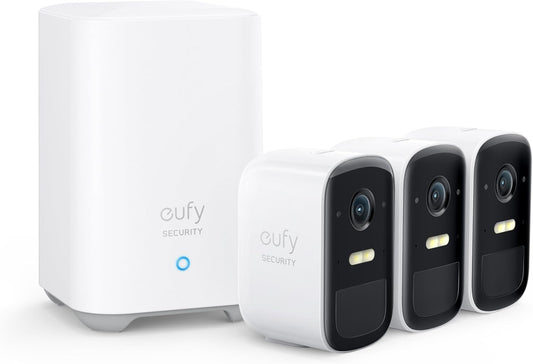 EufyCam 2C 3+1 Kit, Drei-Kamera-Set