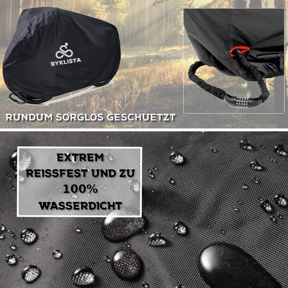 Wasserdichte Veloabdeckung, 1 Fahrrad