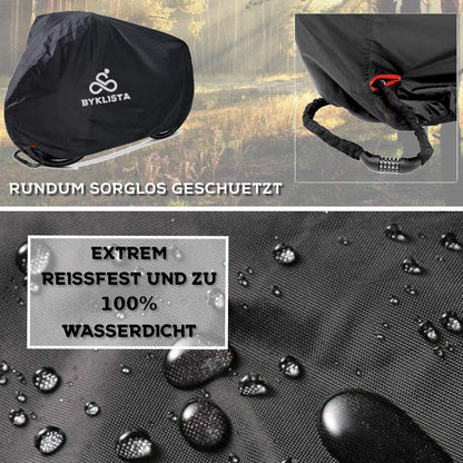 Wasserdichte Veloabdeckung, 1 Fahrrad