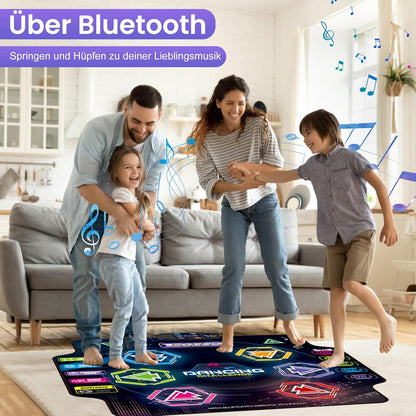 Tanzmatte für Kinder mit LED & Bluetooth (5 Modi)