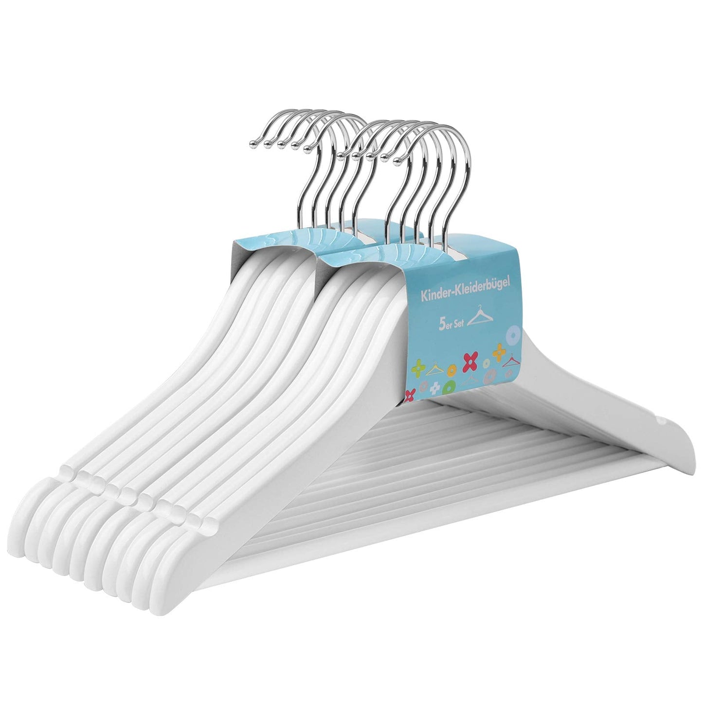 Kinderkleiderbügel, Weiss