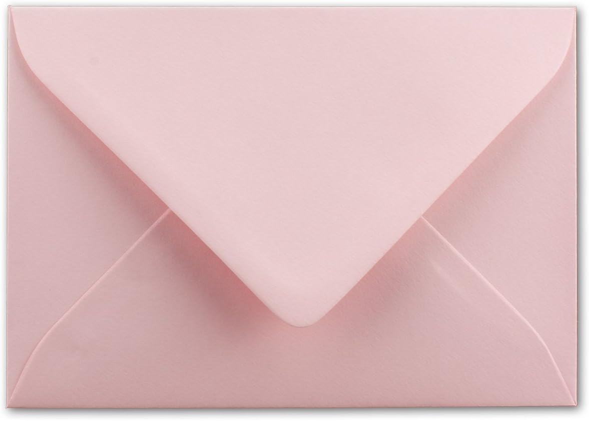 Briefumschläge DIN C6 (200 Stück), 200 Umschläge 16-Rosa