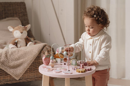 Holz-Aktivitätstisch Fairy Garden rosa