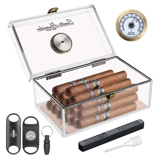 Zigarren Humidor Clear-1
