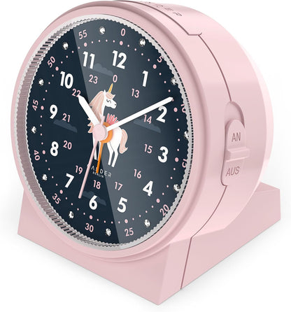 Kinderwecker MNU 1209 M lautlos mit Licht und Snooze