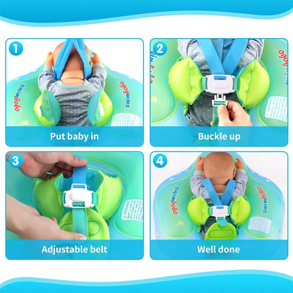 Babyschwimmring mit Sonnendach