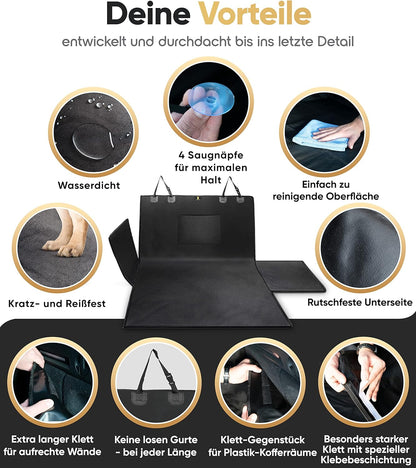 Hundedecke für Kofferraum
