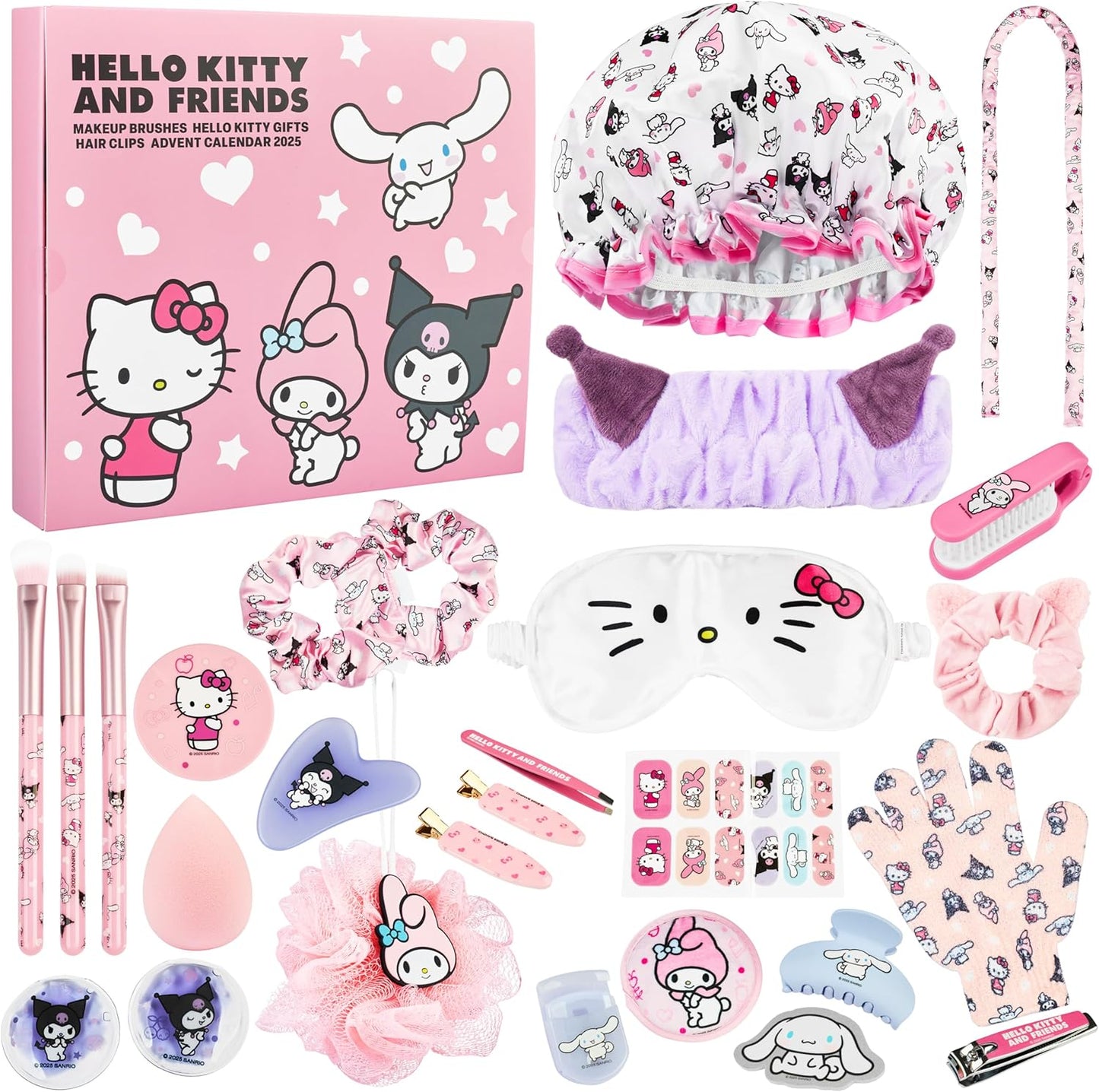 Hello Kitty Adventskalender 2025, Rosa Hello Kitty