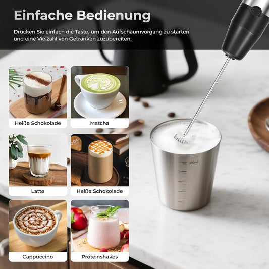 Stabmixer Set 6-in-1 mit Turbofunktion (1200 Watt), 6-in-1 Stabmixer