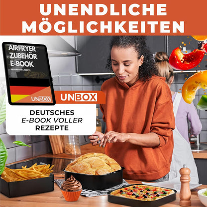 Zubehör-Set für Heissluftfritteuse