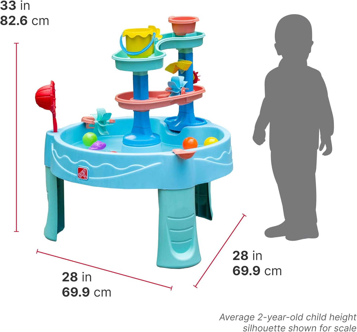 Wasserspieltisch mit Zubehörset
