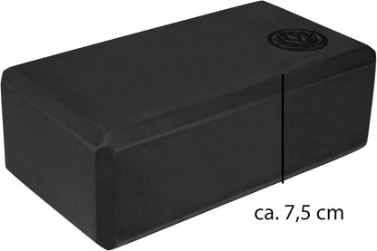 Yoga Block-Set, anthrazit 4 Stück