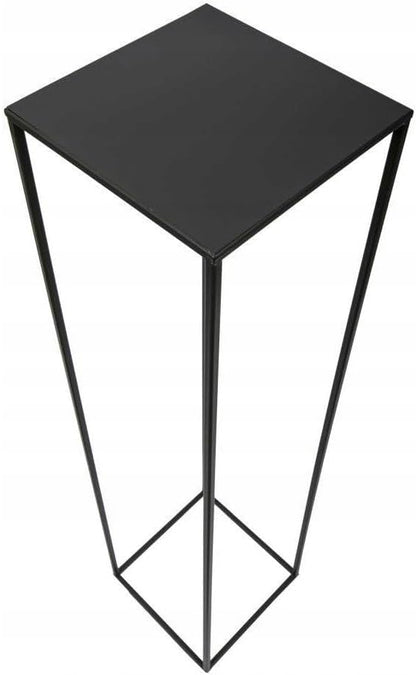 Blumenständer aus Metall, 100 cm, Schwarz 100 cm