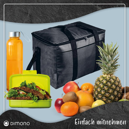 XXL Kühltasche, 45 Liter - Schwarz