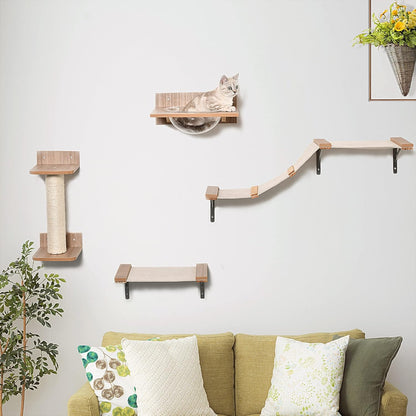 Katzenkletterwand-Set