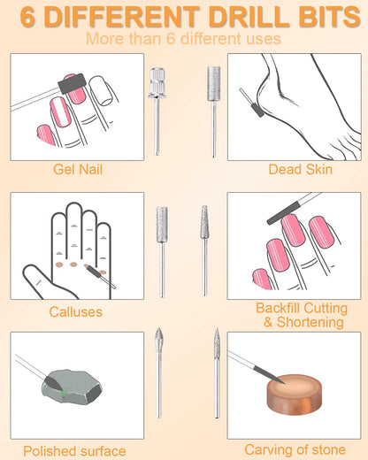 Elektrischer Nagelfräser