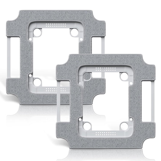 Reinigungspads für Winbot W3 Omni, 2 Stück, Grauweiss