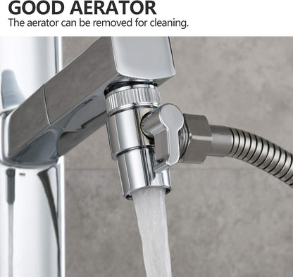 Tragbares Bidet-Set mit Handbrause WS024F7 und 2-Wege-Umsteller