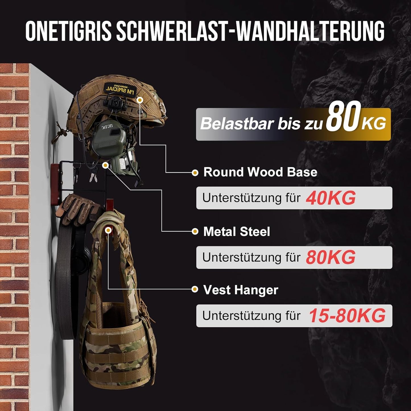 Helm- und Jackenhalterung, SBL