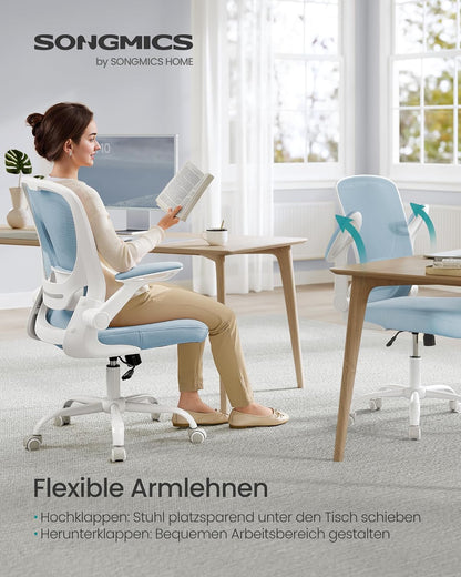 Bürostuhl OBN037Q01, Nebelblau