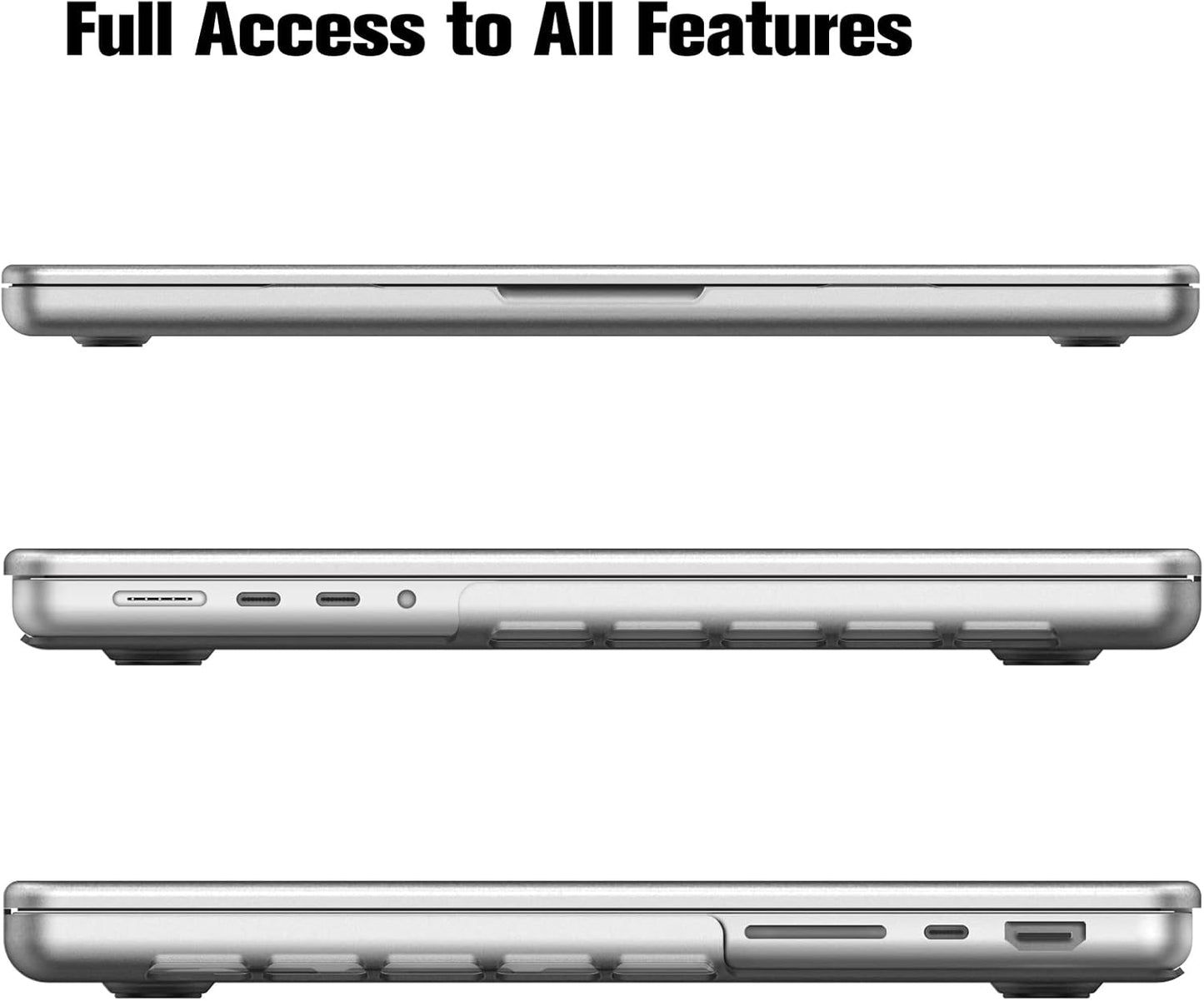 Schutzhülle für MacBook Pro, Transparent(Frost)