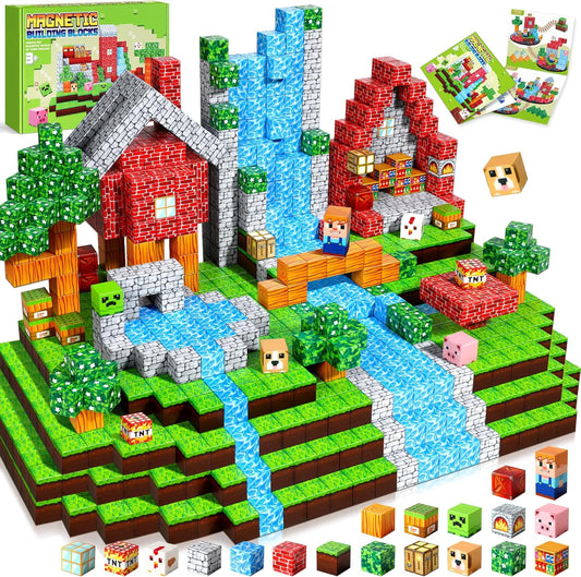 Magnetische Bausteine für Kinder