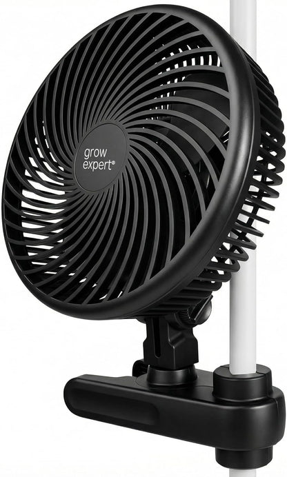 Oszillierender Clip-Ventilator für Growboxen (10 Stufen), 1 Stück