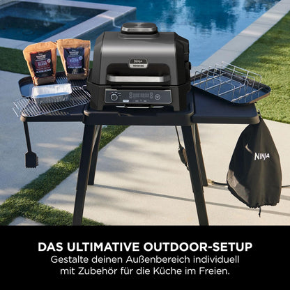 Grillabdeckung, Ninja Woodfire Elektrischer Outdoor Ofen, Grilldeckel