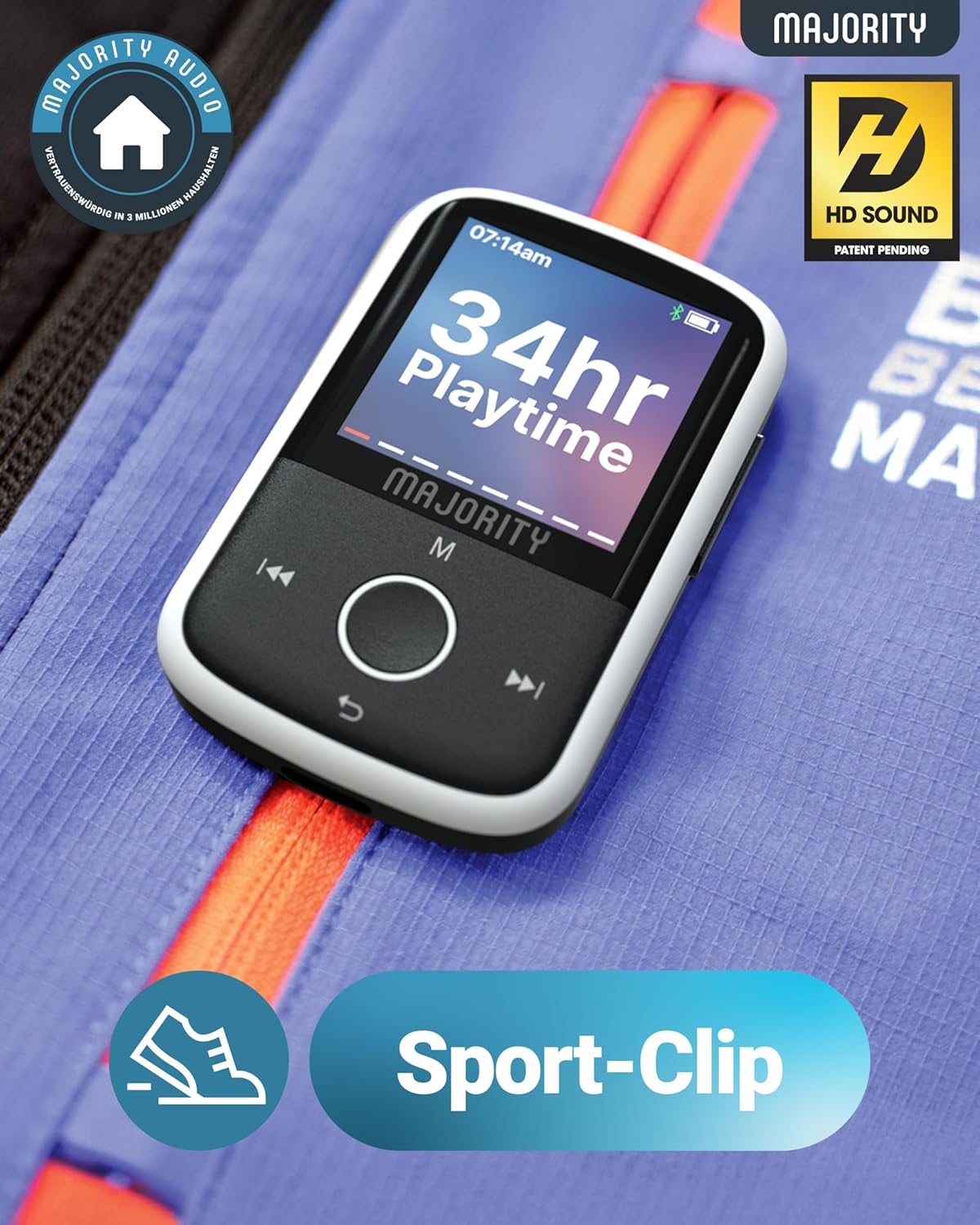 MP3 Player Bluetooth mit Laufclip
