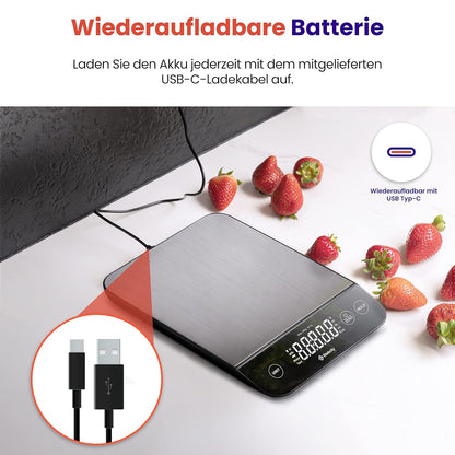 Digitale Küchenwaage, Premium 1 g to 10 kg