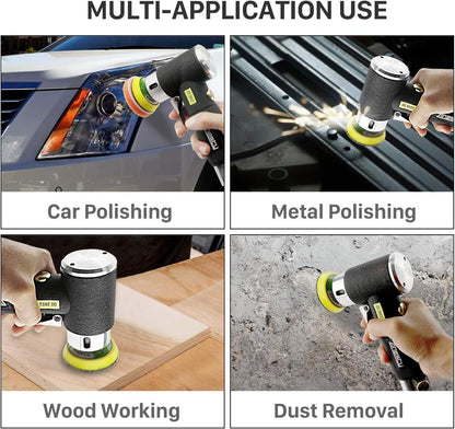Druckluft Exzenterschleifer-Set