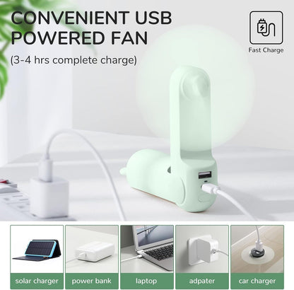 3-in-1 Handventilator, Grün