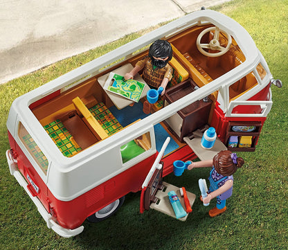 70176 Classic Cars Volkswagen T1 Camping Bus, Konstruktionsspielzeug