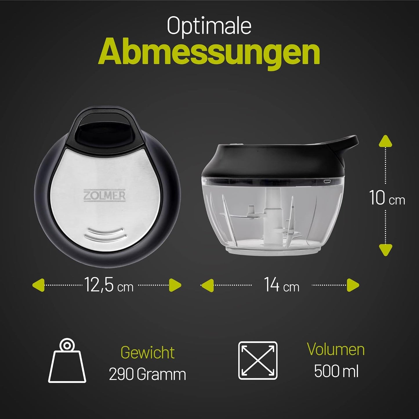 Z-0123 Zwiebelschneider, Zwiebelschneider 500 Ml