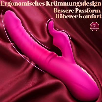 Vibratorenset mit Swing- und Stossfunktion, Rosarot unisize
